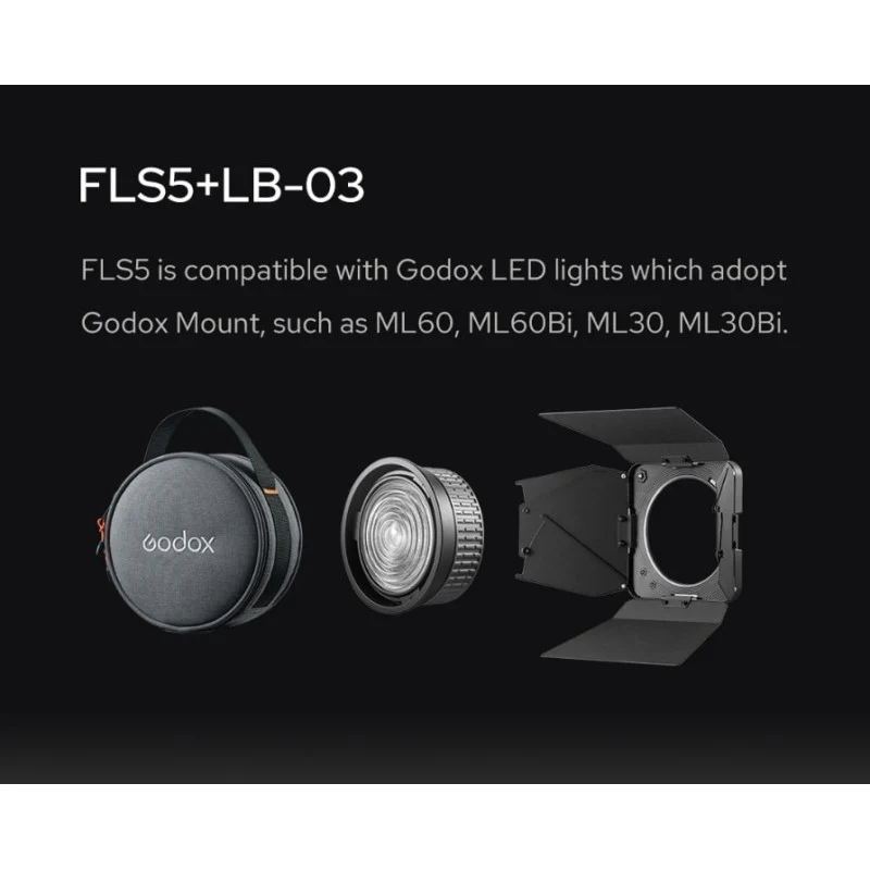 Godox Pribor Fresnel FLS5 (147mm) sa Godox priključkom
