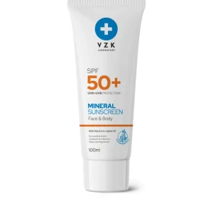 VZK Laboratory mineralna krema za sunčanje SPF 50 za lice i tijelo ,100 ml