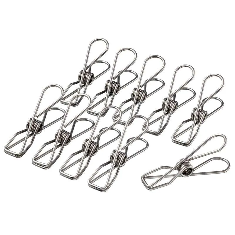 Miris limuna Pulito SteelClamp stezaljke - Nehrđajući ojač - 10 kom.
