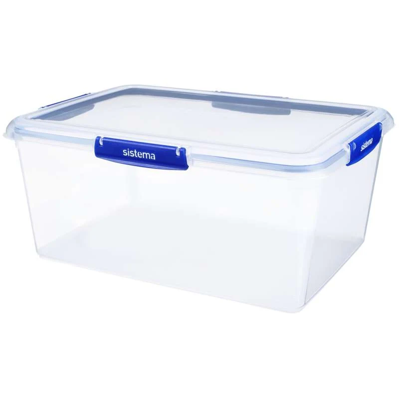 Sistema Skladištenje hrane - Klip It Plus - Pravokutni - 10L - Plavi Complete Kit