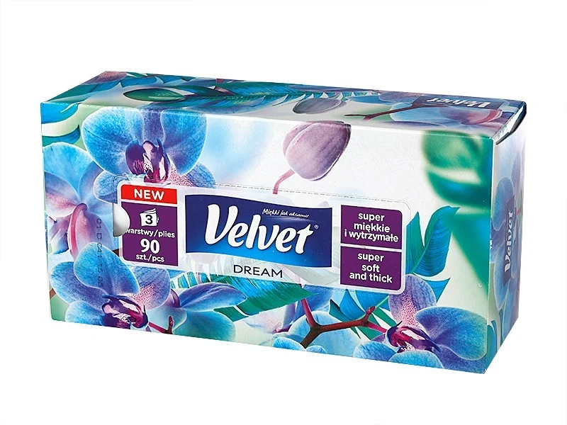 Velvet DREAM maramice, 3-slojne, 90 kom