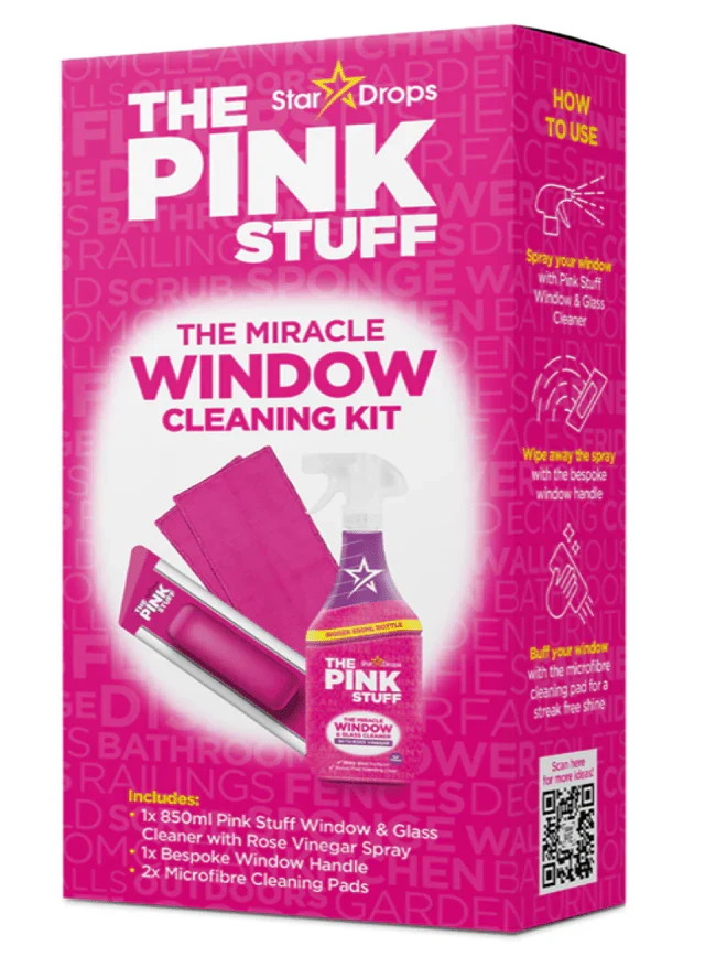 Pink Stuff Čarobni komplet za čišćenje prozora