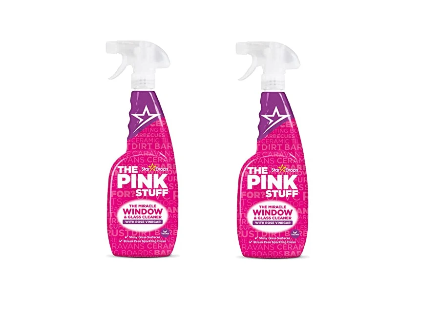 Pink Stuff - sredstvo za čišćenje prozora i stakla - set od 2 boce