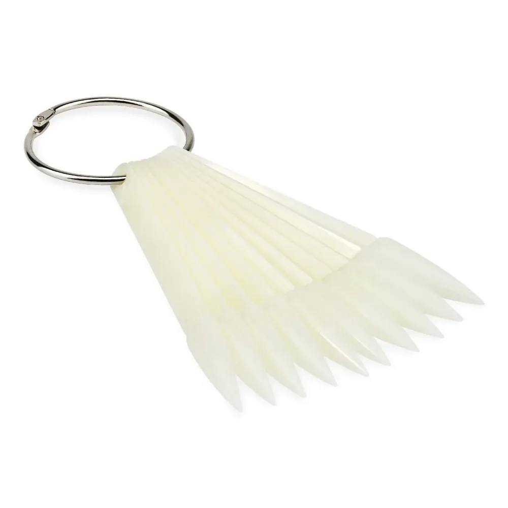 Prirodni Stiletto Boja Display Ventilator - Pakiranje od 50