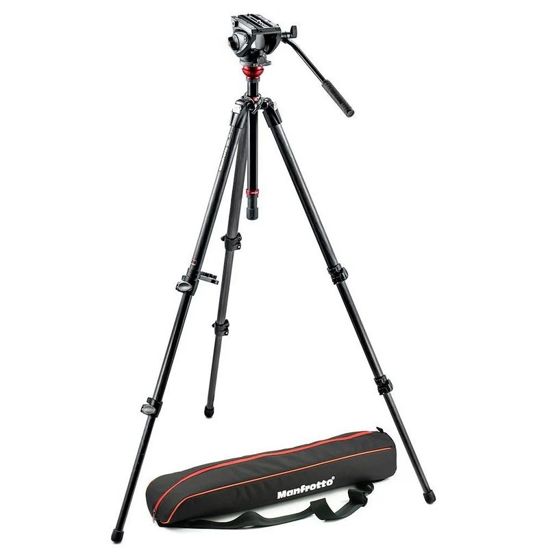 Manfrotto MVH500AH,755CX3 Video stativ set / Karbon