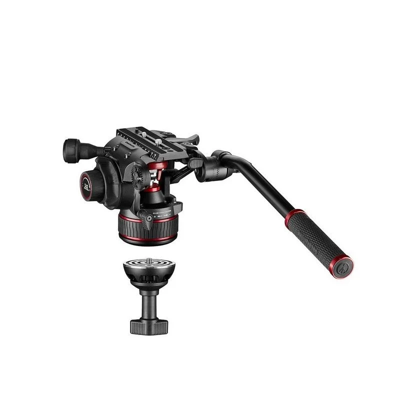 Manfrotto MVK608TWINFC Nitrotech Video stativ set (608+645 FastTwin karbon)