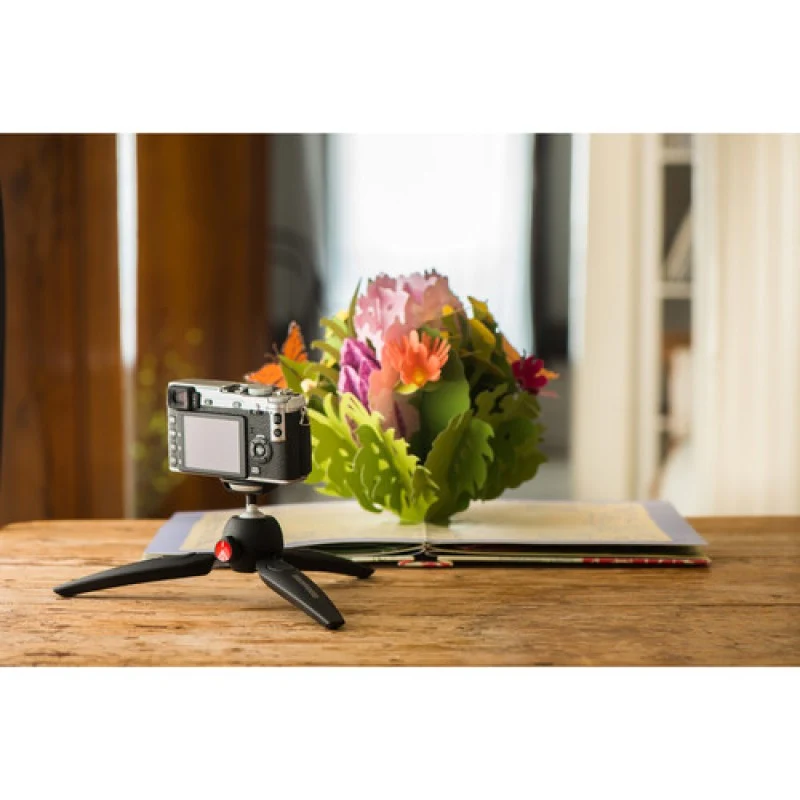 Manfrotto PIXI EVO - mini stativ (crni)