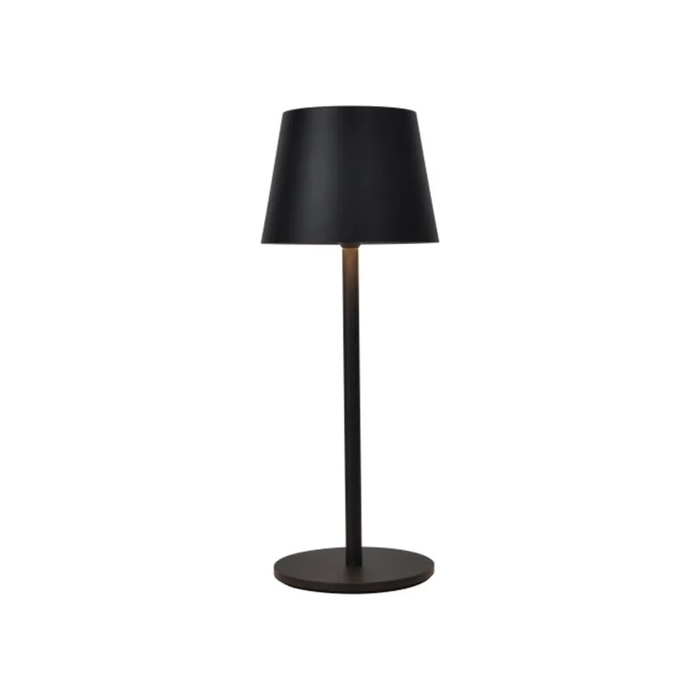 LED stolna lampa ROBLE, mat crna, 1.1W, 3000K, IP54