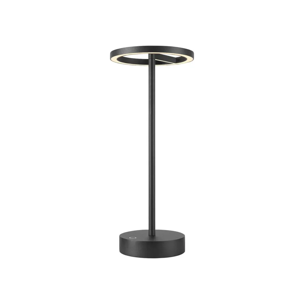 LED stolna lampa VINOLINA ONE, crna, 2.5W, 2700K, IP54