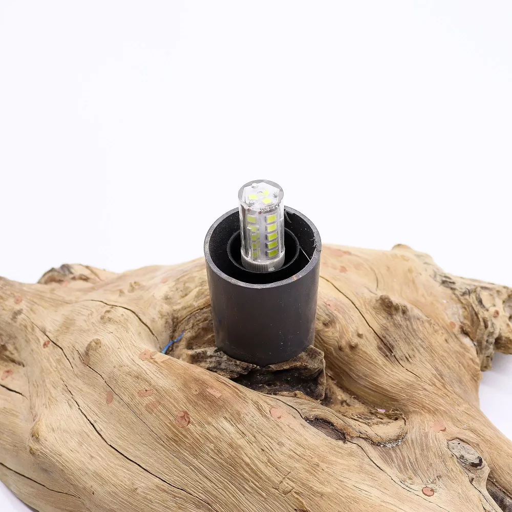 DriftGlow lampa s efektom pucketanja vatre – narančasta sjenila u obliku jajeta
