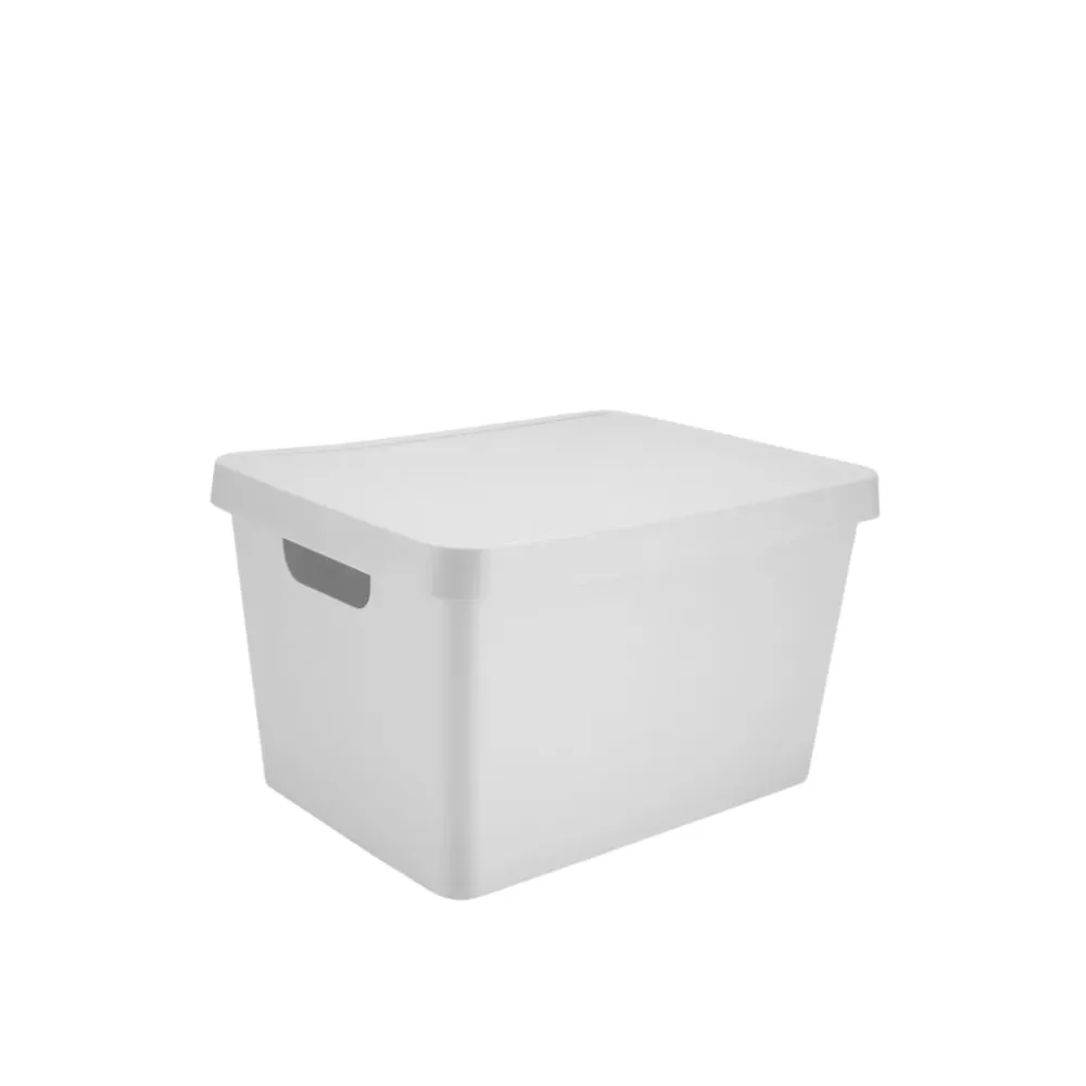 N&T Cavan Storage Box Lid 17L White
