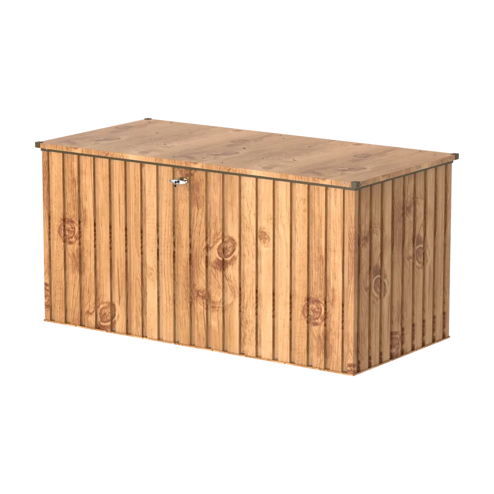 Duramax DH 1.9 Metalna kutija za jastuk (1450 L) - Woodgrain