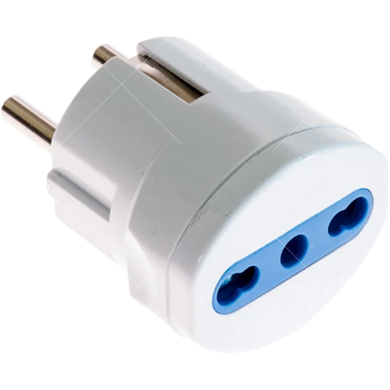 Famatel Strujni adapter 2P+T shuko /2P+T Italian - 2P+T 16A Euro/Italian
