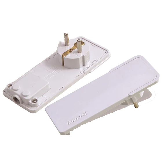 Famatel Strujni utikač, 4,8mm, 16A, slim - 1110