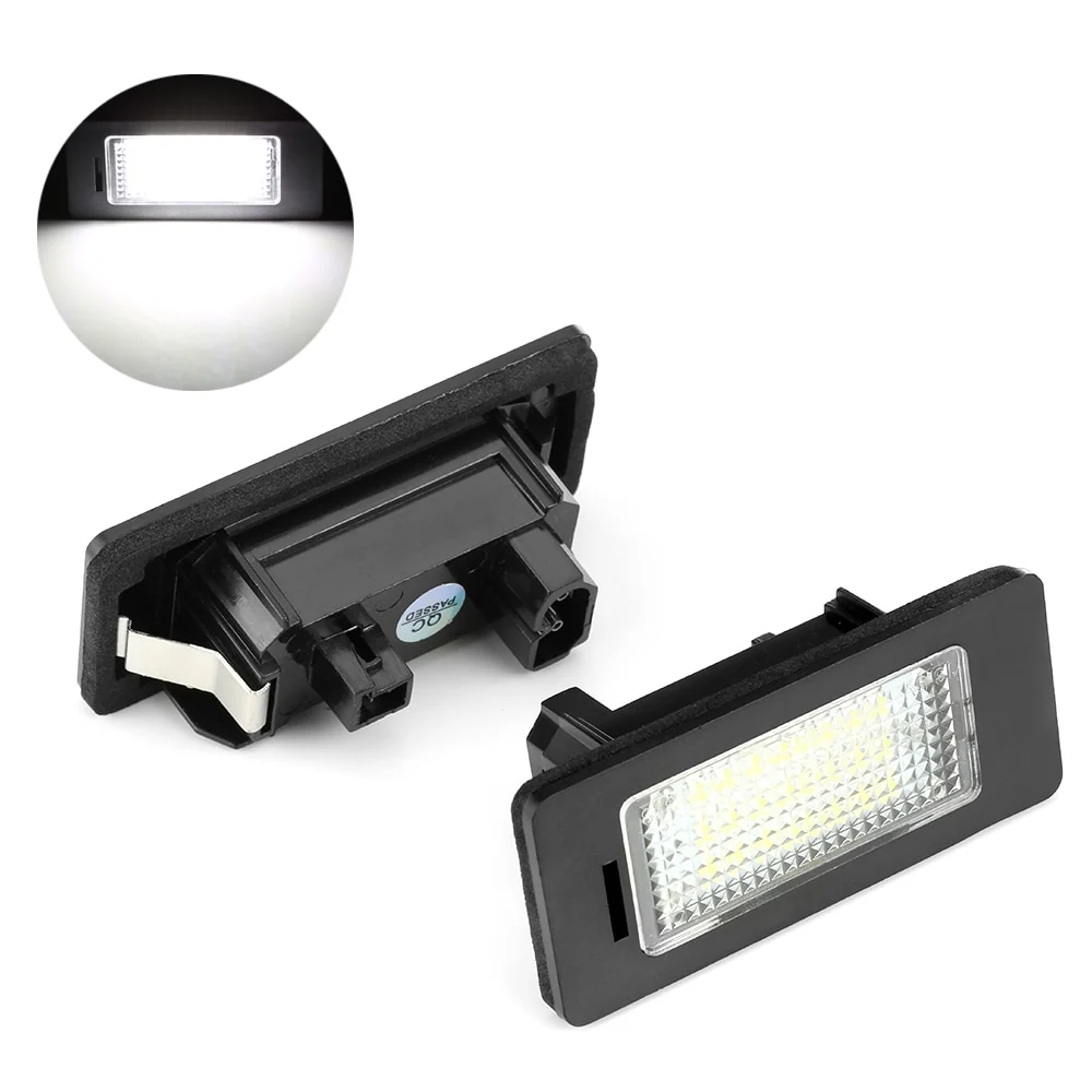 LED BMW svjetla za tablicu - par za BMW E39 E60 E61 E82 E90 E91 E92 E93 X5 X6
