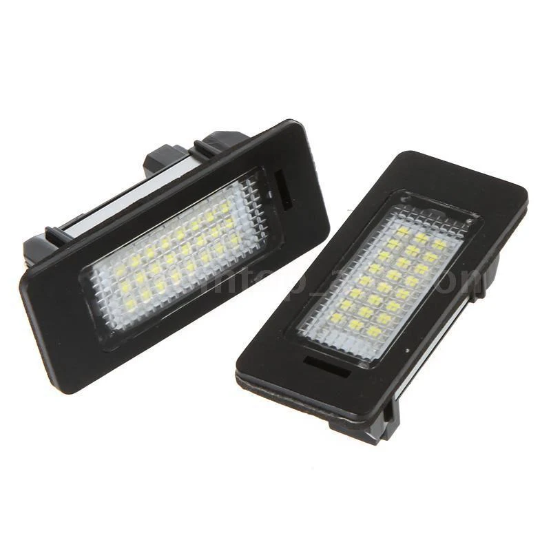 LED BMW svjetla za tablicu - par za BMW E39 E60 E61 E82 E90 E91 E92 E93 X5 X6