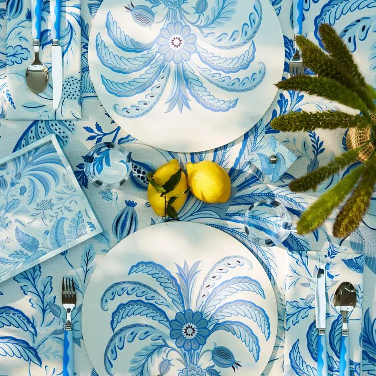 Palm Beach Blue Placemats - Set 4