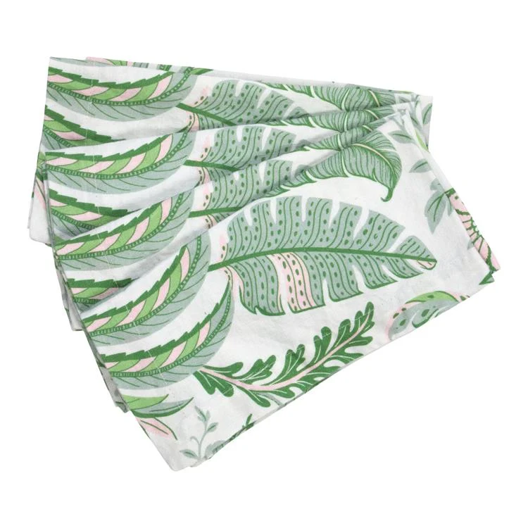 Palm Beach Green Napkins – Set 4