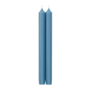 Straight Taper 10" Candles Parisian Blue - Set 2