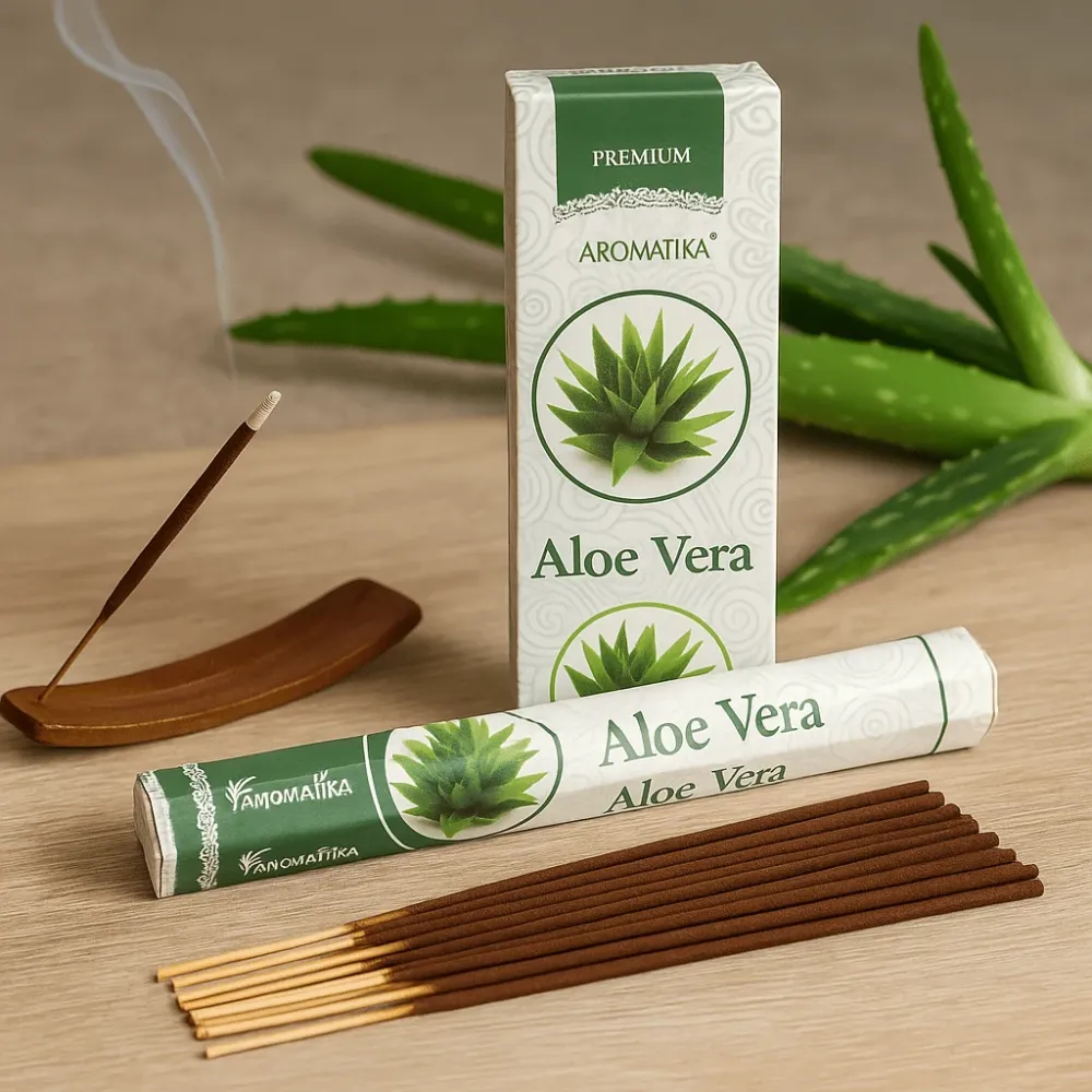 Aloe Vera tamjan bez ugljena heks – Aromatika