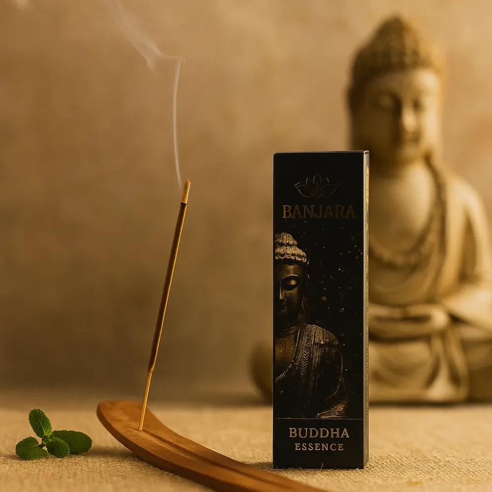 Banjara Buddha Essence biljne štapiće za meditaciju s tamjanom