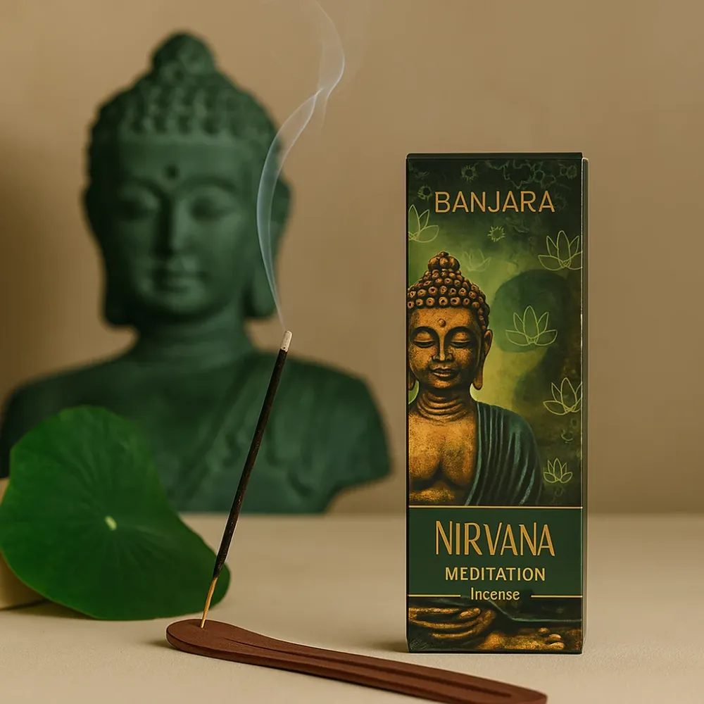 Banjara Buddha Nirvana prirodne štapiće za meditaciju i tamjan