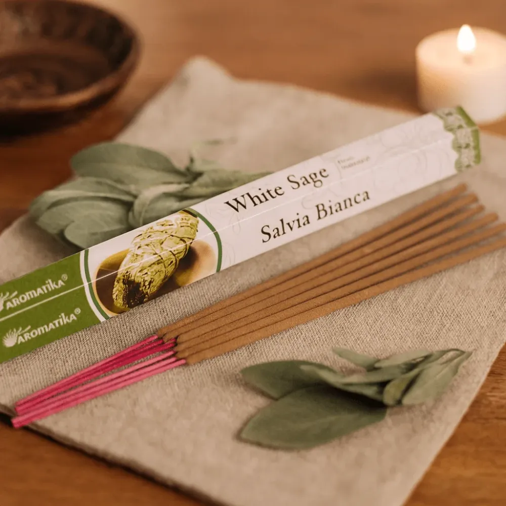 Bijele kadulje štapići za tamjan 20 komada Aromatika