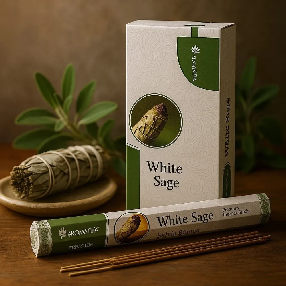 Bijeli kadulja tamjan bez ugljena Aromatika