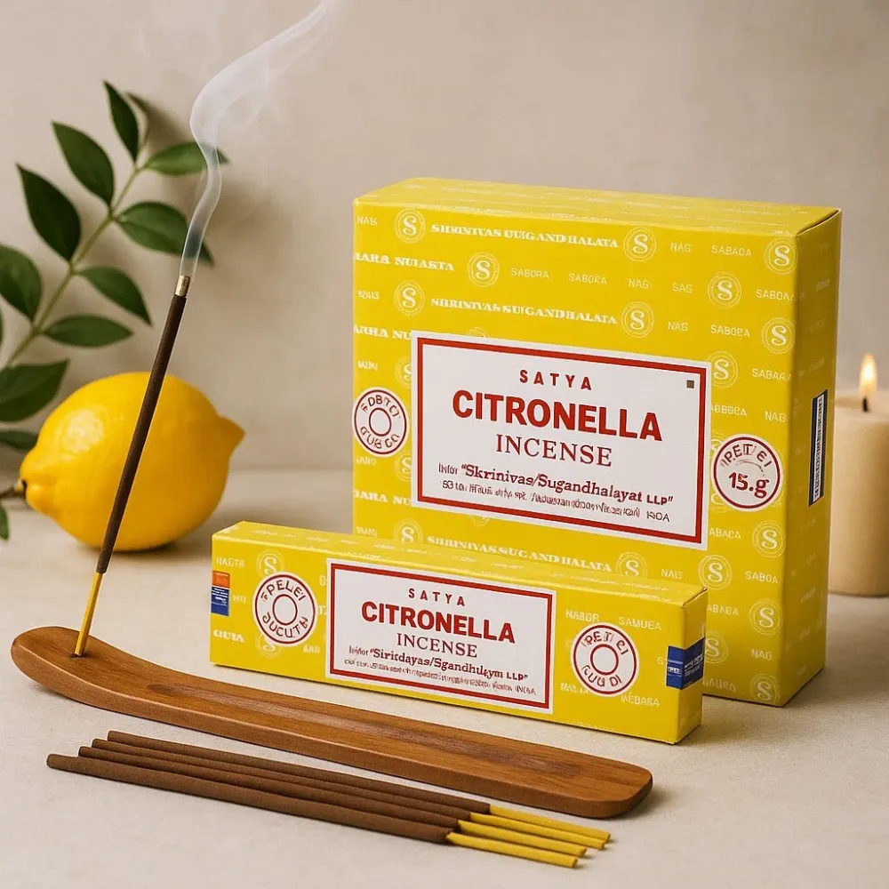 Citronella štapići za tamjan 15g Satya