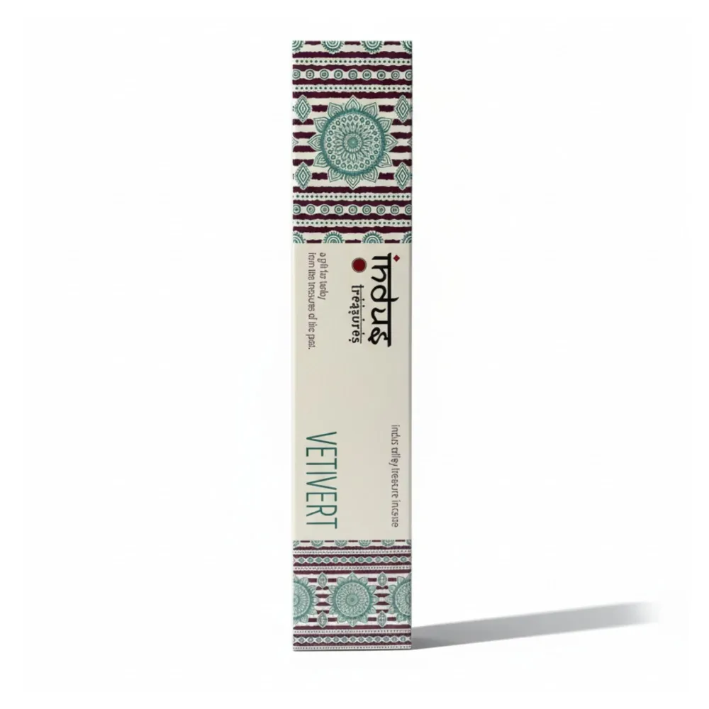Indus Treasures Vetiver Khus štapići tamjana 15g