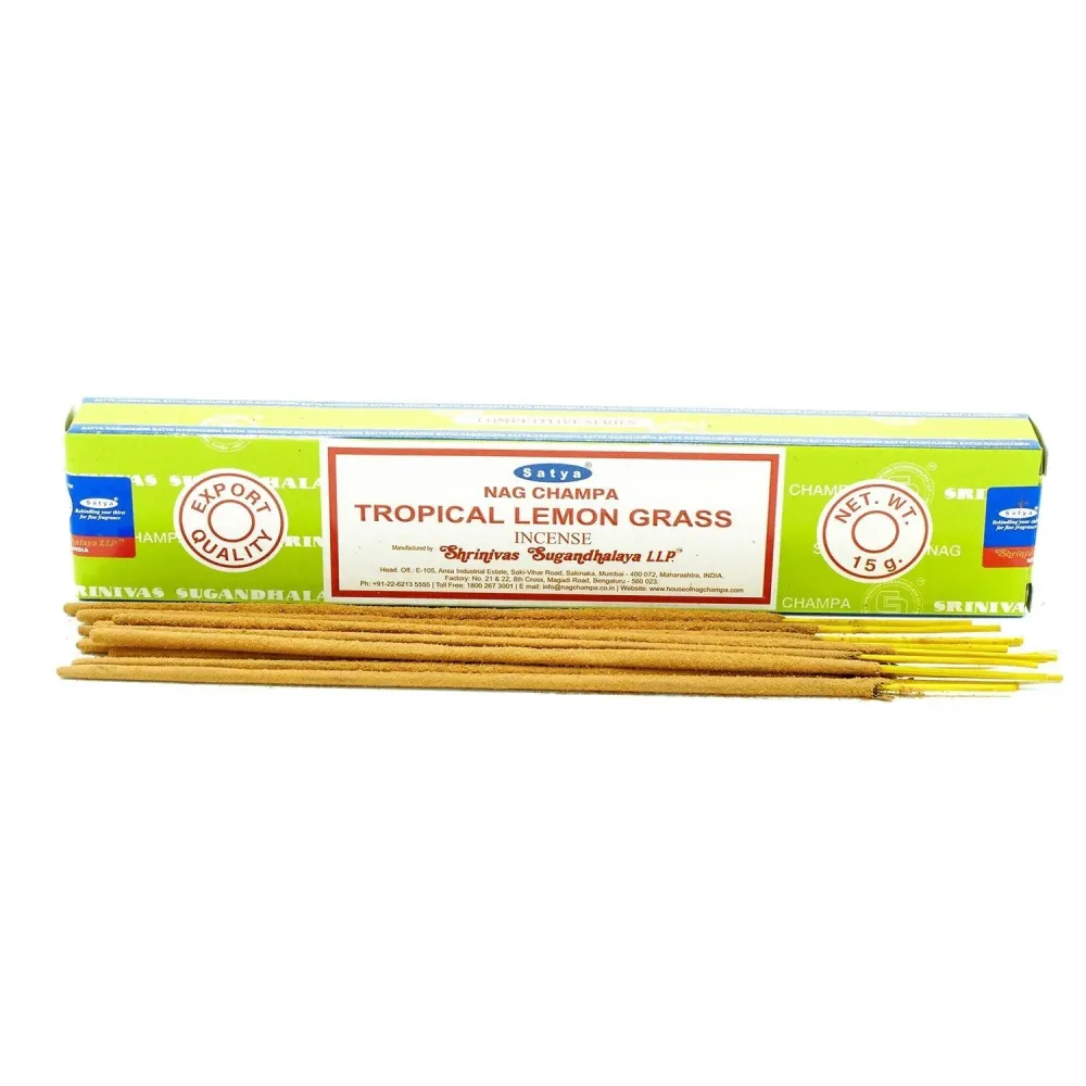 Lemongrass štapići za tamjan 15g, Satya