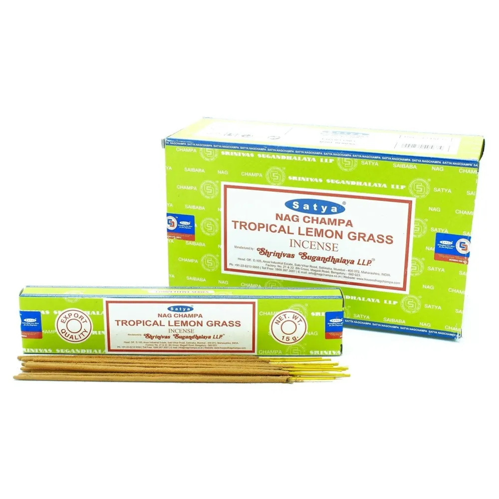 Lemongrass štapići za tamjan 15g, Satya