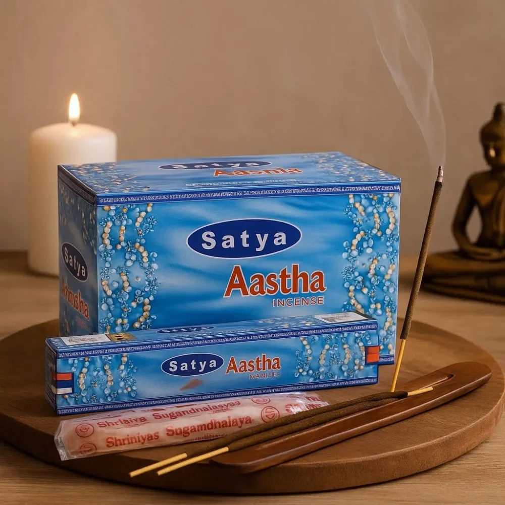 Mirisne štapiće Aastha 15g pakiranje