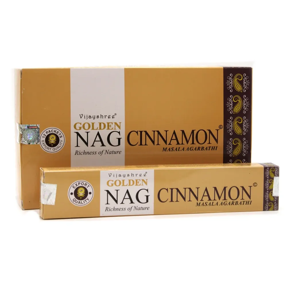 Štapići cimeta za tamjan 15g – Golden Nag