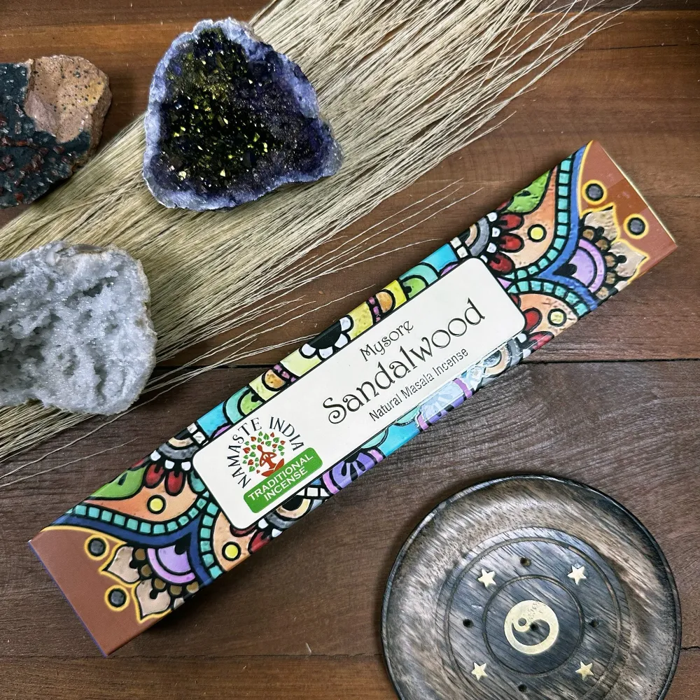 Štapići tamjana od sandalovine Masala, Namaste Mandala