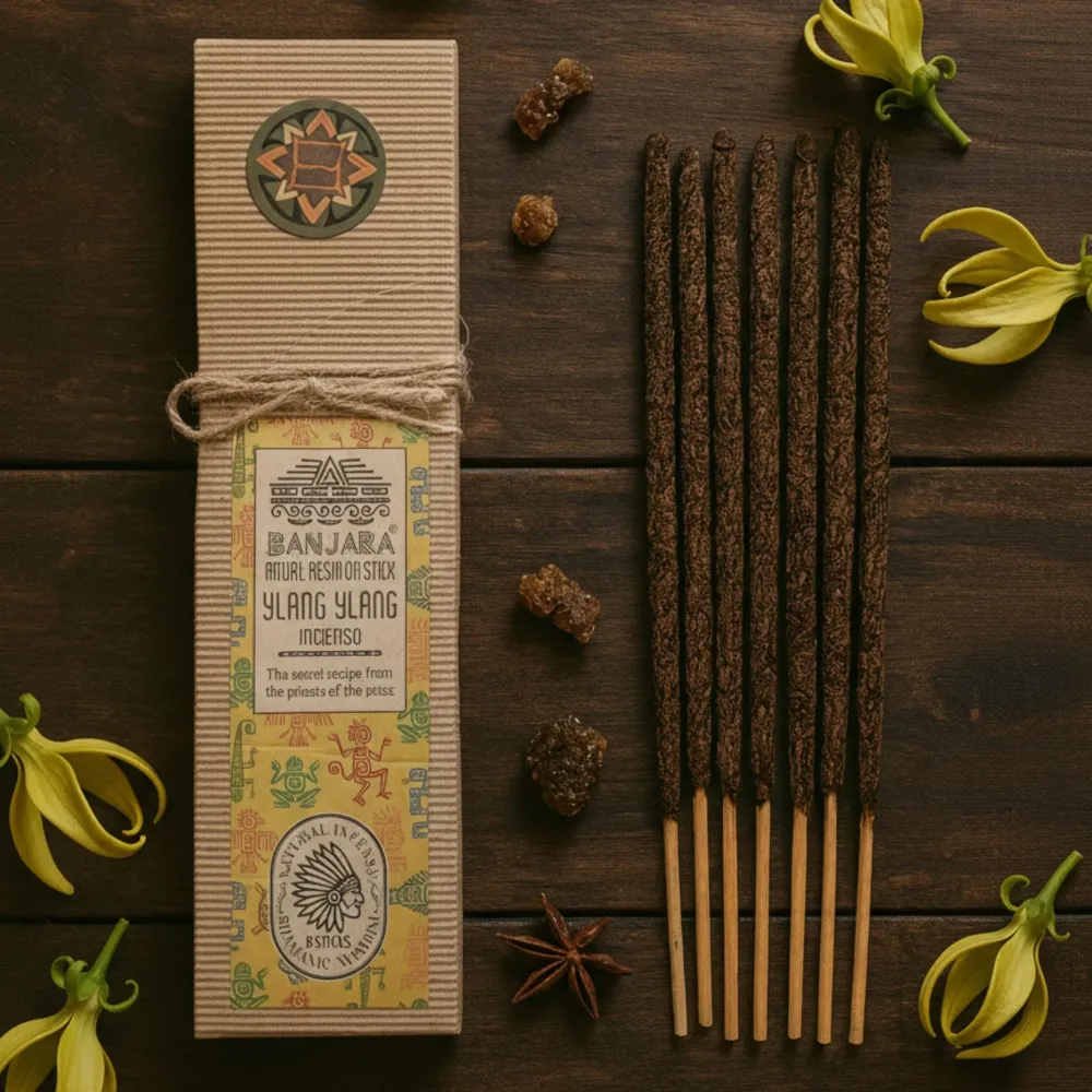 Štapići tamjana od smole Ylang Ylang ručno valjani