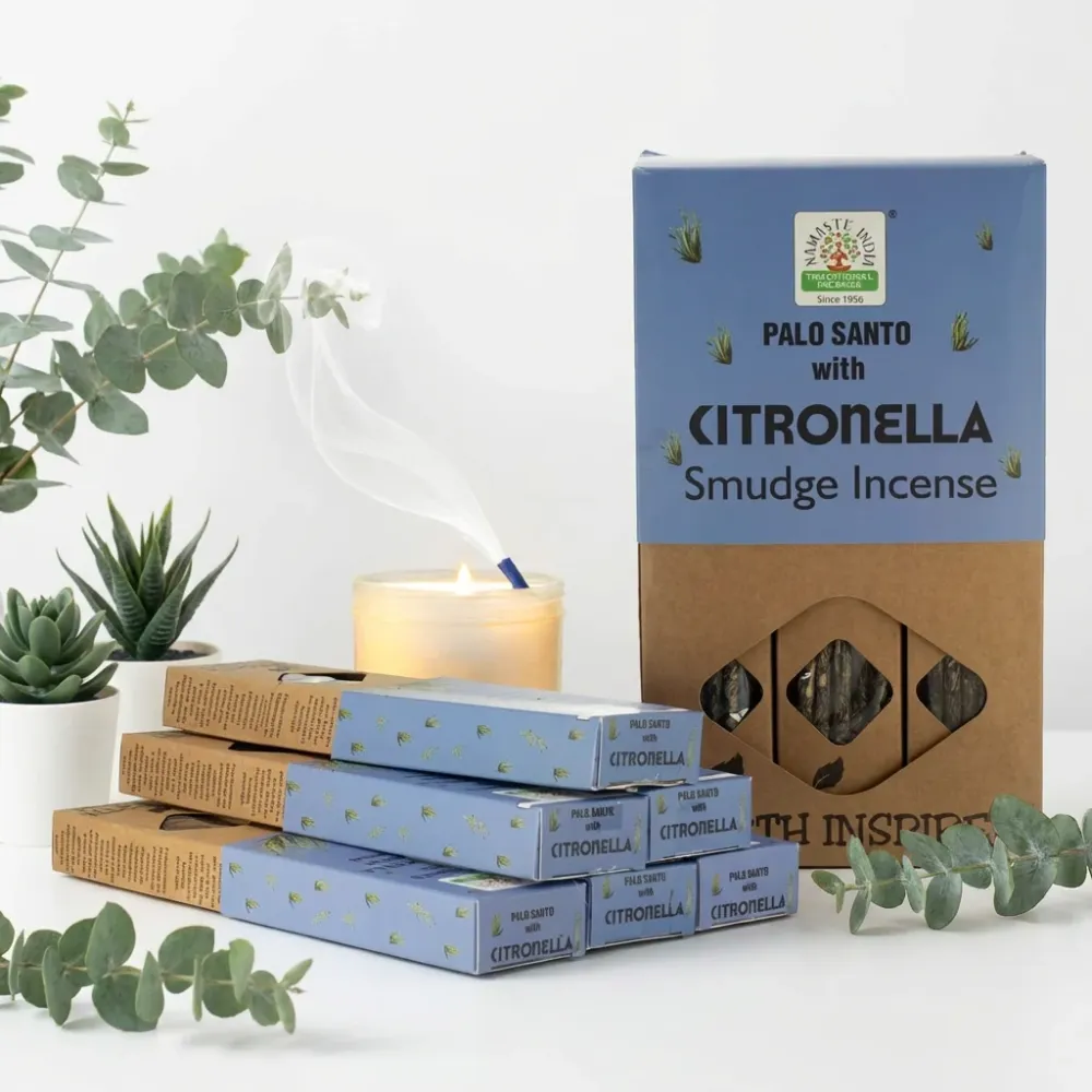 Zemljom inspirirani tamjan za čišćenje – Citronela