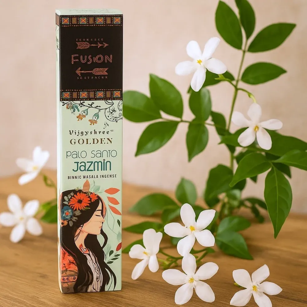 Zlatni Palo Santo i jasmin tamjan 15g