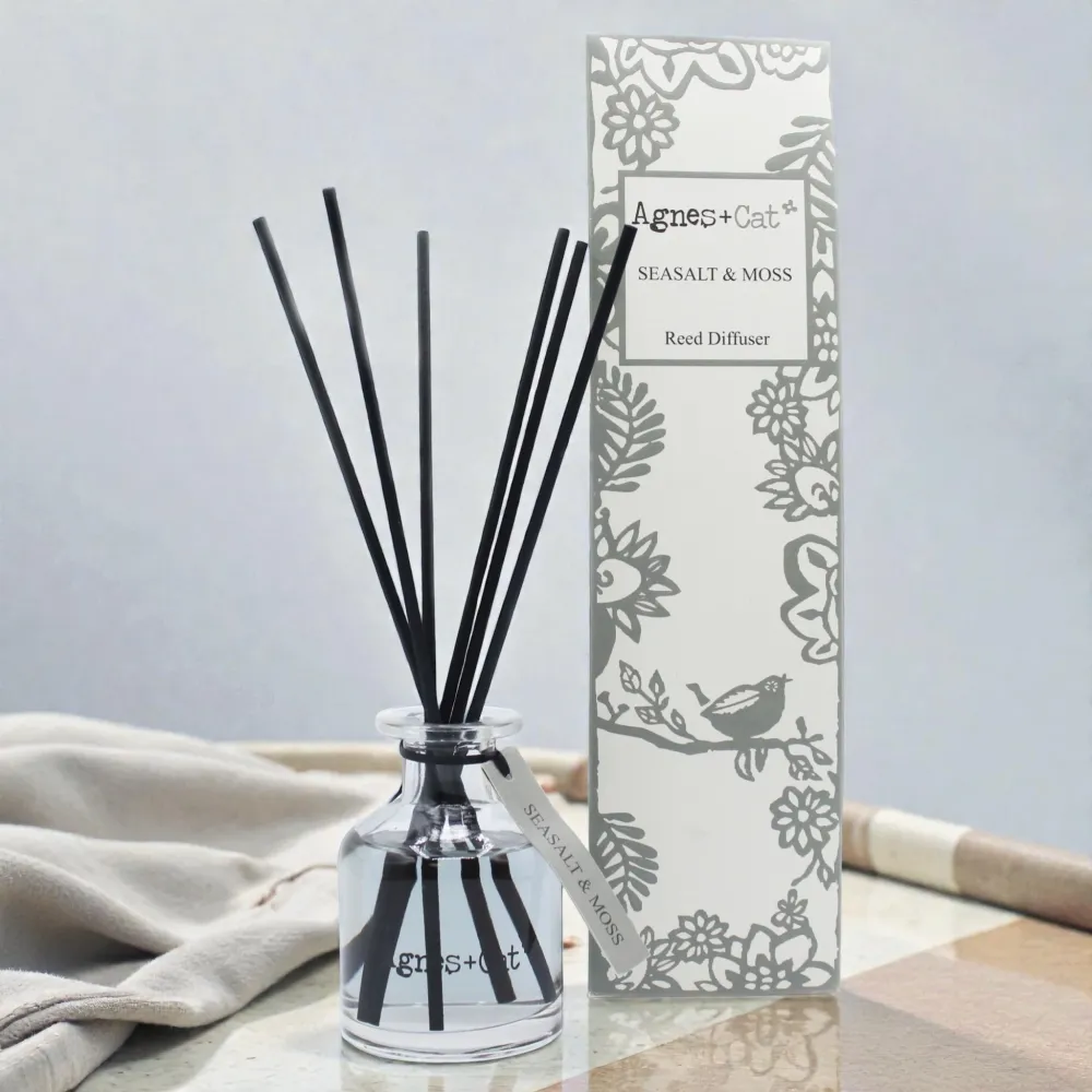 Difuzor s štapićima 140ml – Morska sol i mahovina