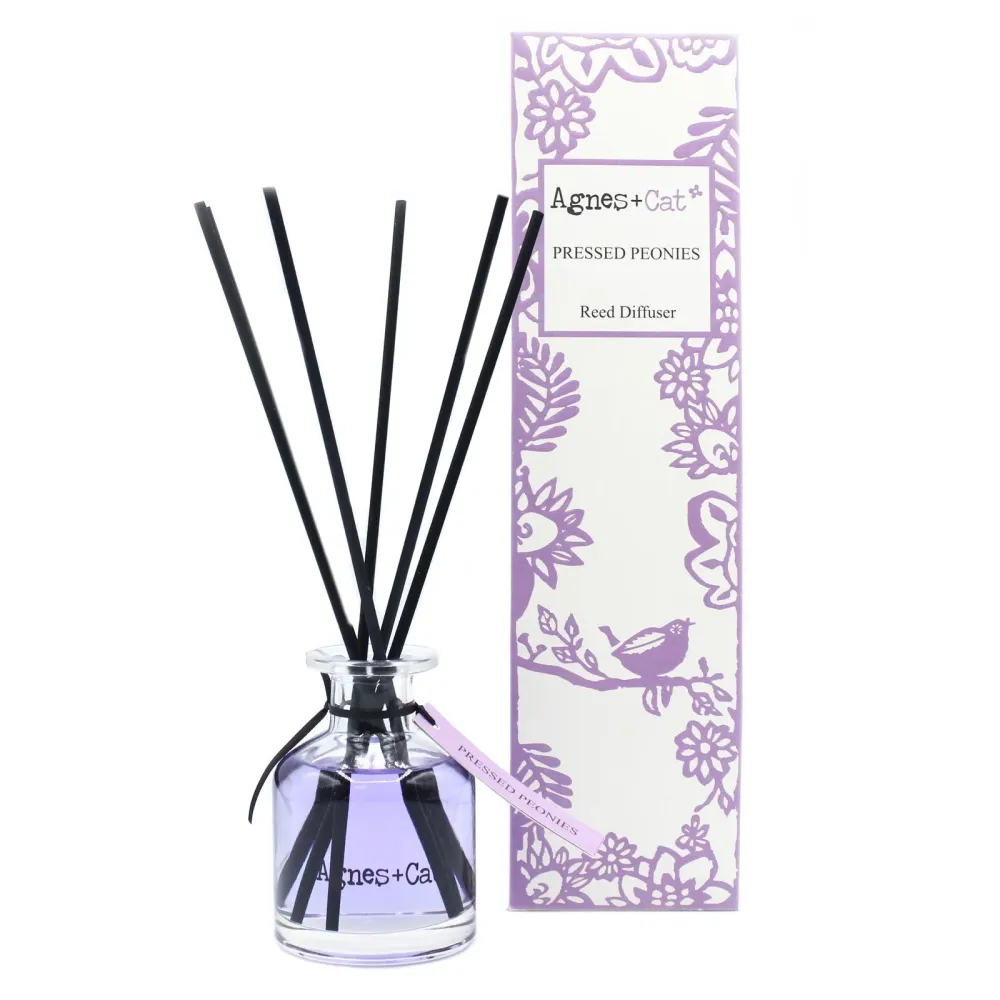 Difuzor s štapićima 140ml – Prešana božur