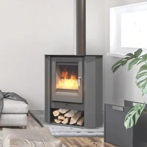 Kutni štednjak na drva bez ventilacije SL PF055F