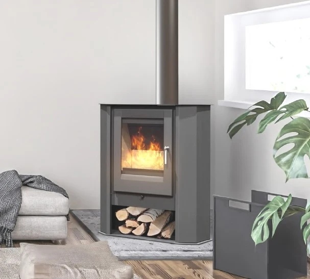 Kutni štednjak na drva bez ventilacije SL PF055F