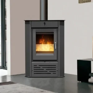 Kutni štednjak na drva s ventilacijom SR9 PF058F