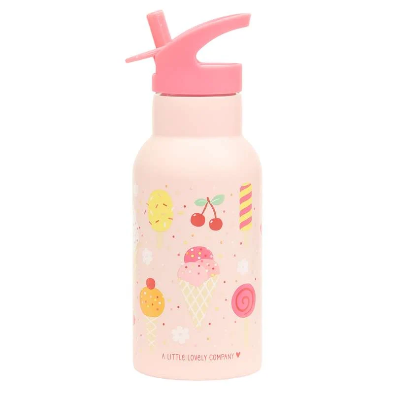 Little Lovely Company Termo boca za piće - 350 ml. - Sladoled