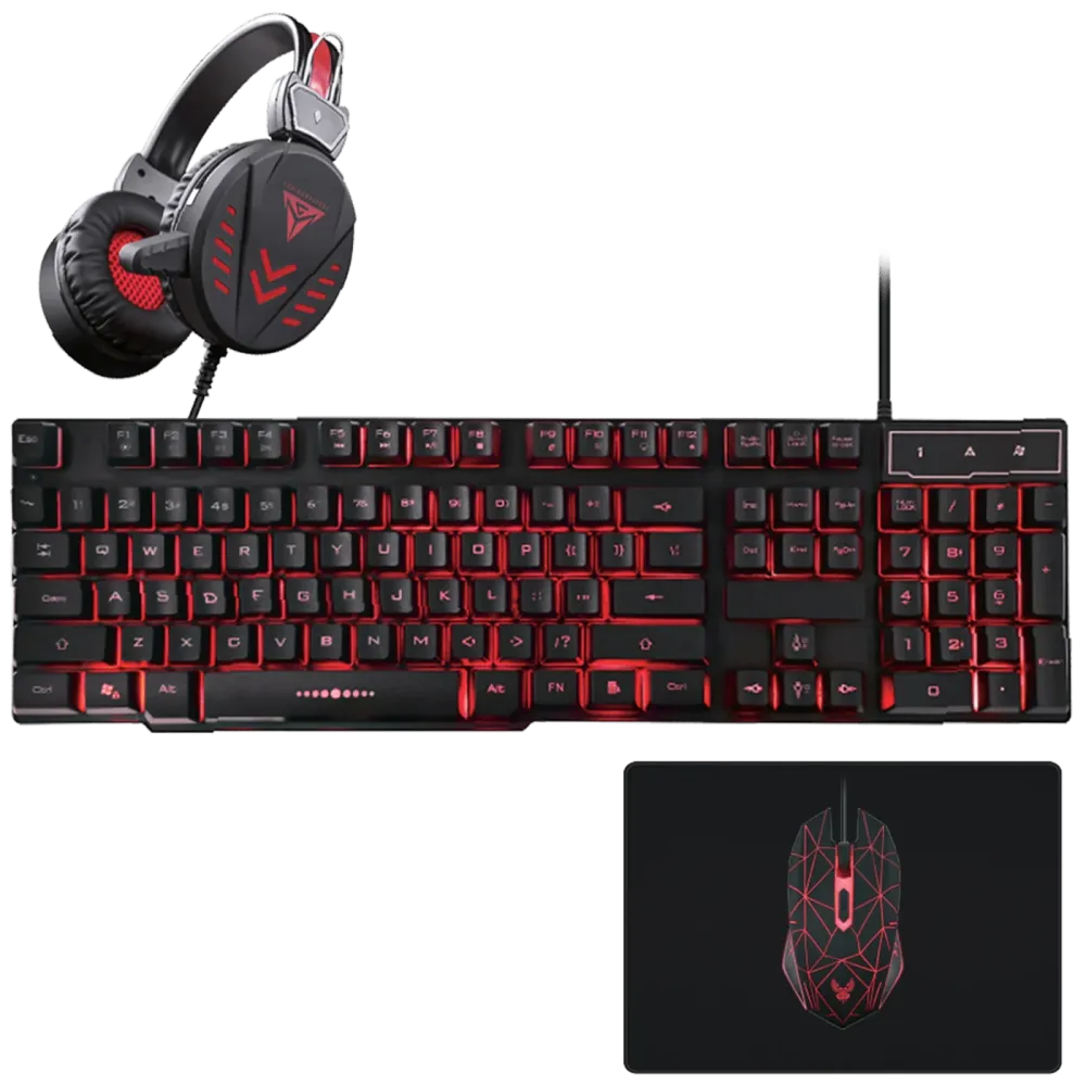 Connect XL Gaming set, slušalice, tipkovnica, miš, podloga za miš - CXL-KG350 Kit Gaming