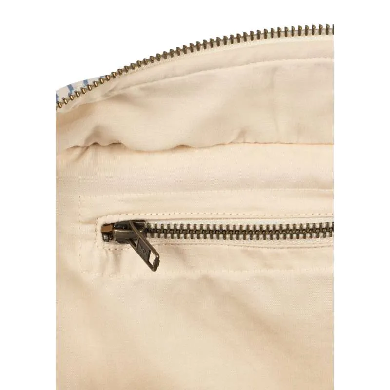 Konges Sløjd Toilettaske - Quilted - Stor - Stripe Bluie | Rustproof & Easy Clean