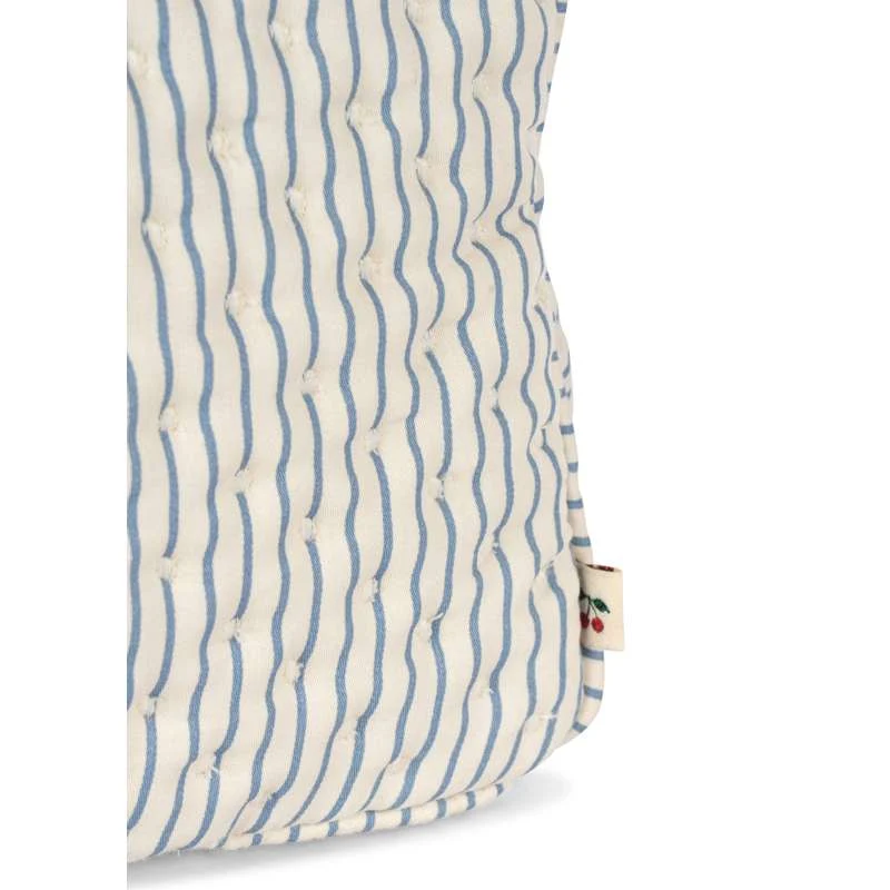 Konges Sløjd Toilettaske - Quilted - Stor - Stripe Bluie | Rustproof & Easy Clean