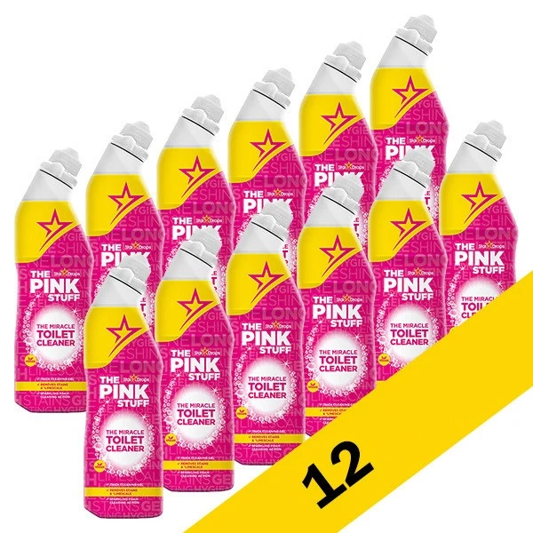 Pink Stuff Gel za WC 750ml - pakiranje od 12 komada