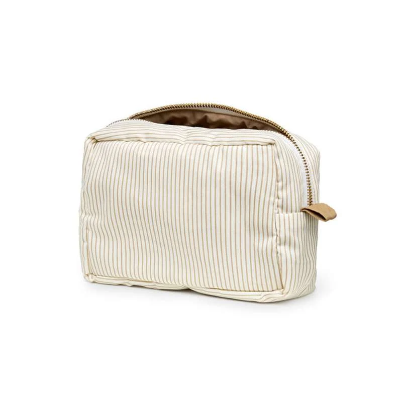 Cam Cam Copenhagen Makeup Torba - OCS - Klasične pruge kamel Professionals | Large Capacity