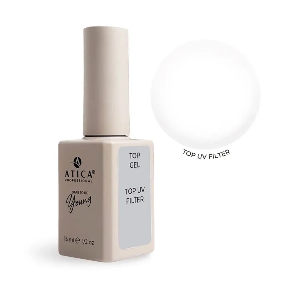 Top Coat UV filter 15 ml Atica